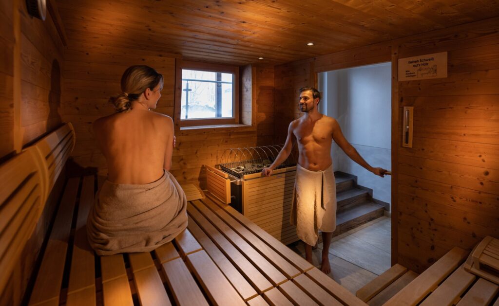 dachsteinresort finnische sauna