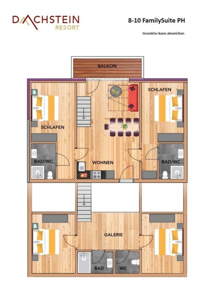 dachsteinresort familysuite ph 8 10 grundriss