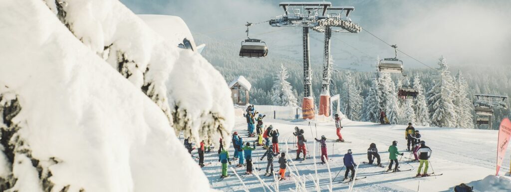 dachsteinresort wintersport background